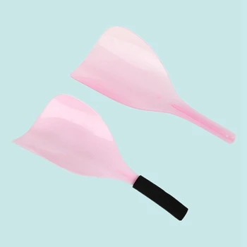 

1Pcs Pro Hair Salon Hair Cutting Dust Water Hairspray Protect Plastic Face Mask Shield Face Protector Mask Hair Styling Tools
