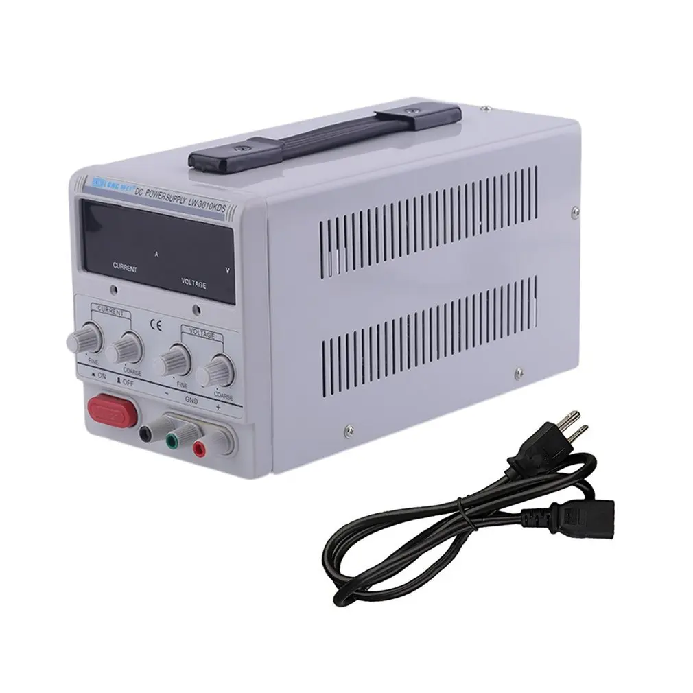 

1pc Universal DC0-30V Power Supply Adjustable Dual Digital Variable Precision Overload Short Circuit Protecting Supply 0-5A