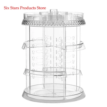 

7 Layers Cosmetics Adjustable Storage Multi-Function Large Capacity Makeup Storage 360 Degree Rotation for Bathroom Dresser