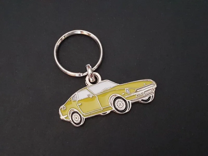 Брелок для ключей Datsun 240z 260z 280z Nissan (желтый) |