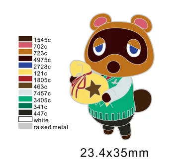

PRE-ORDER: Animal Crossing Soft Enamel Pin