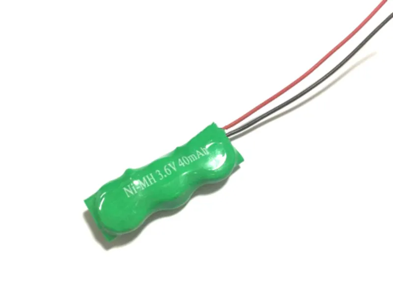 

1PCS New Original Ni-MH Battery 3.6V 40mAh 12X33MM Rechargeable Battery