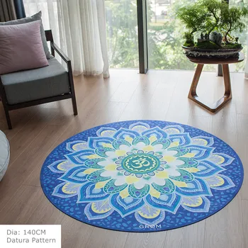 

5MM Exercise Yoga Pad Mat Non-Slip Durable Pilates Fitness Workout Gym Meditation Cushion Natural Rubber Thick Lose Weight Pads