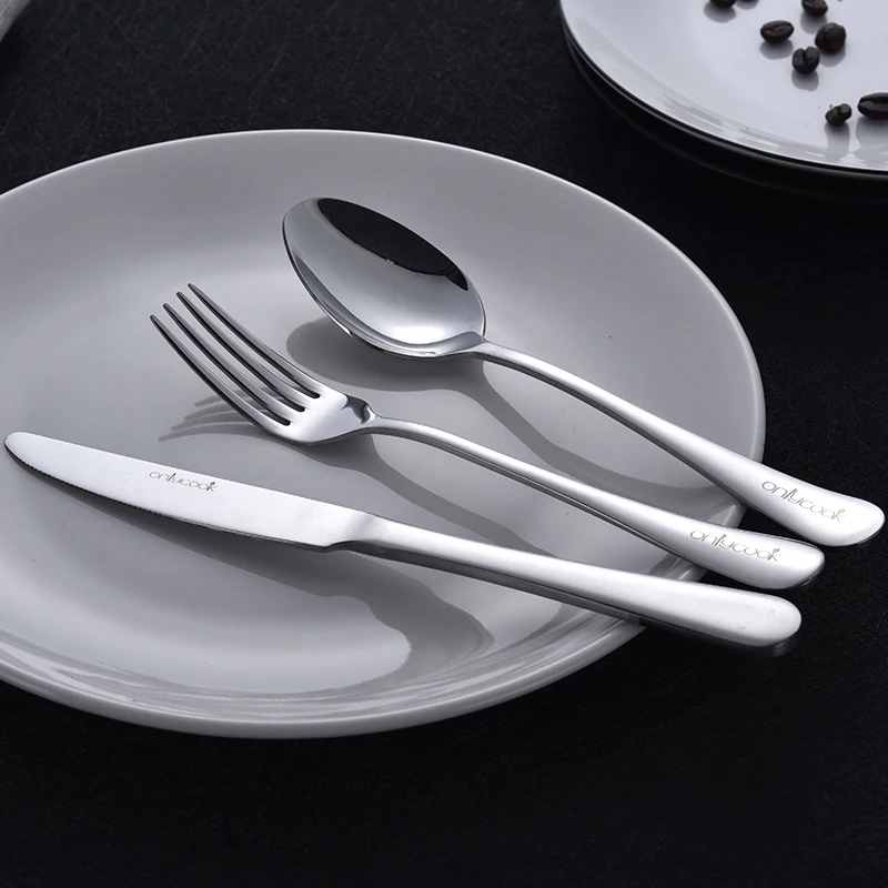 Onlycook Континентальный стейк столовые приборы набор столовая ложка Piece шт набор бытовой Западный набор посуды