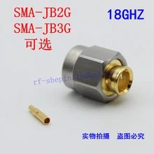 SMA-JB2G из нержавеющей стали JB3G Разъем 18 ГГц RG141 полумягкая линия 50-3 линия высокочастотный тест класса