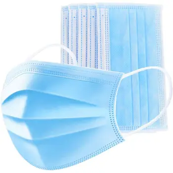 

10Pcs Disposable Face Mask Antivirus Virus Nonwove Ply Filter Mouth Face Mask Dust Meltblown Mouth Masks For Outdoor Travel