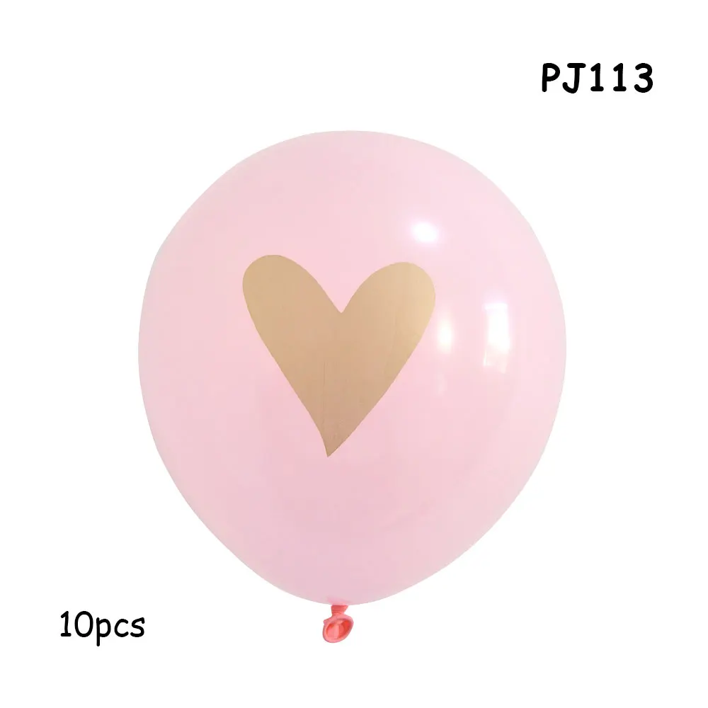 Конфетти воздушные шары прозрачные латексные шары для украшения свадьбы с днем рождения Детские вечерние украшения - Цвет: PJ113