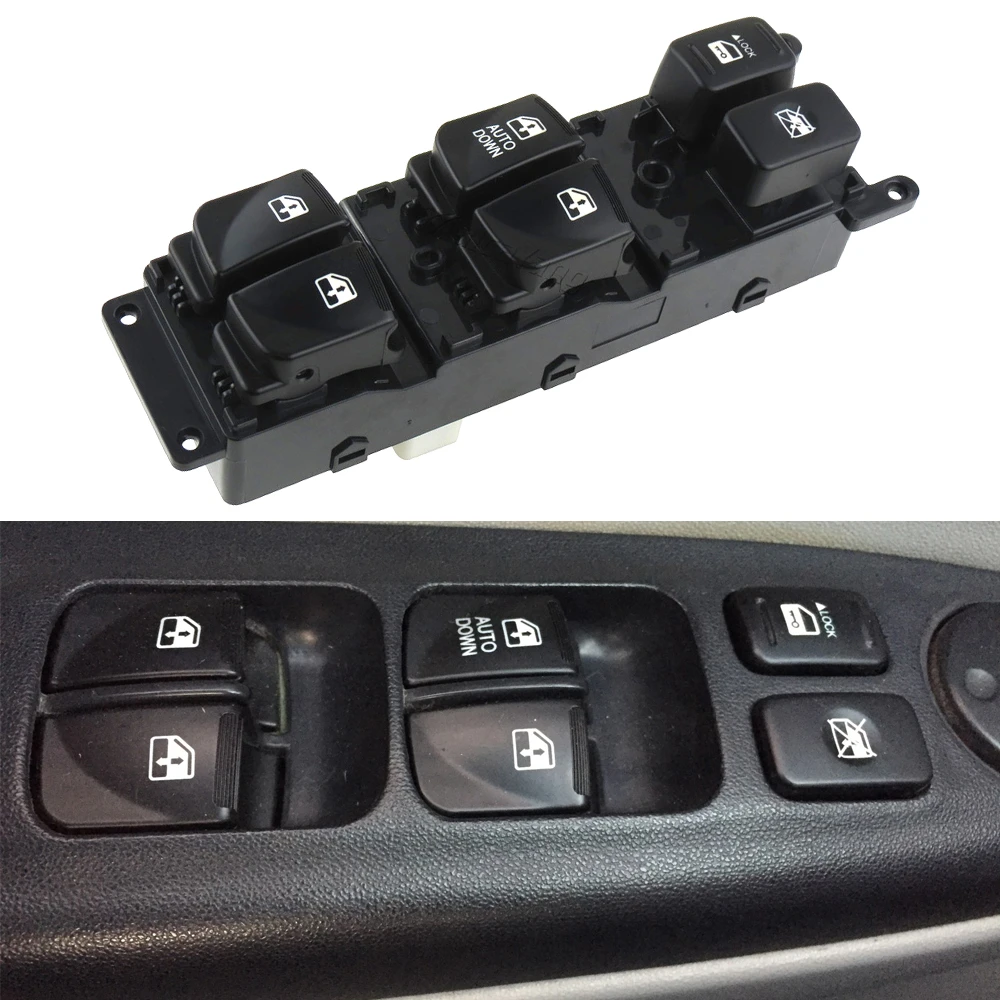 Car Master Power Window Switch Panel Master Console Control Switch