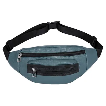 

Fashion Women Portable Travel Shoulder Crossbody Solid Color Zipper Messenger Bag Chest Bag Waist Bag Phone Bag bolsas feminina