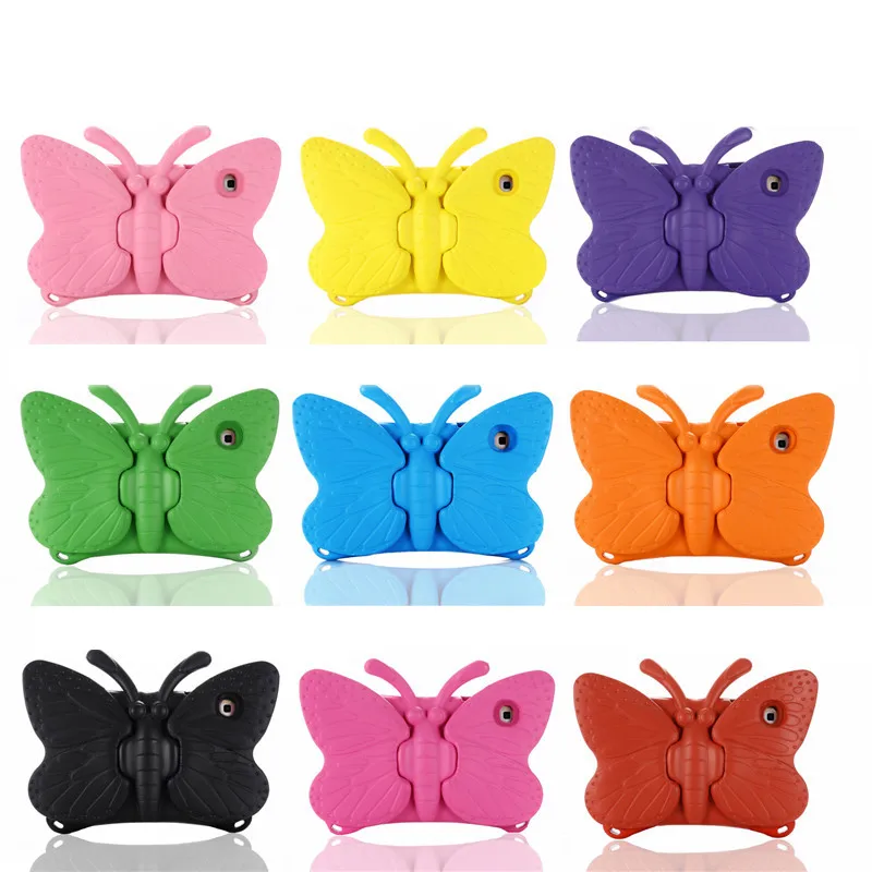 Borboleta Case Eva à Prova de Choque para Ipad 10.2 Polegadas 2023 Mini 10.9 Pro 11 9.7 ar 2023 Crianças Tablet Capa 7th 8th 9th 3d - Imagem 6