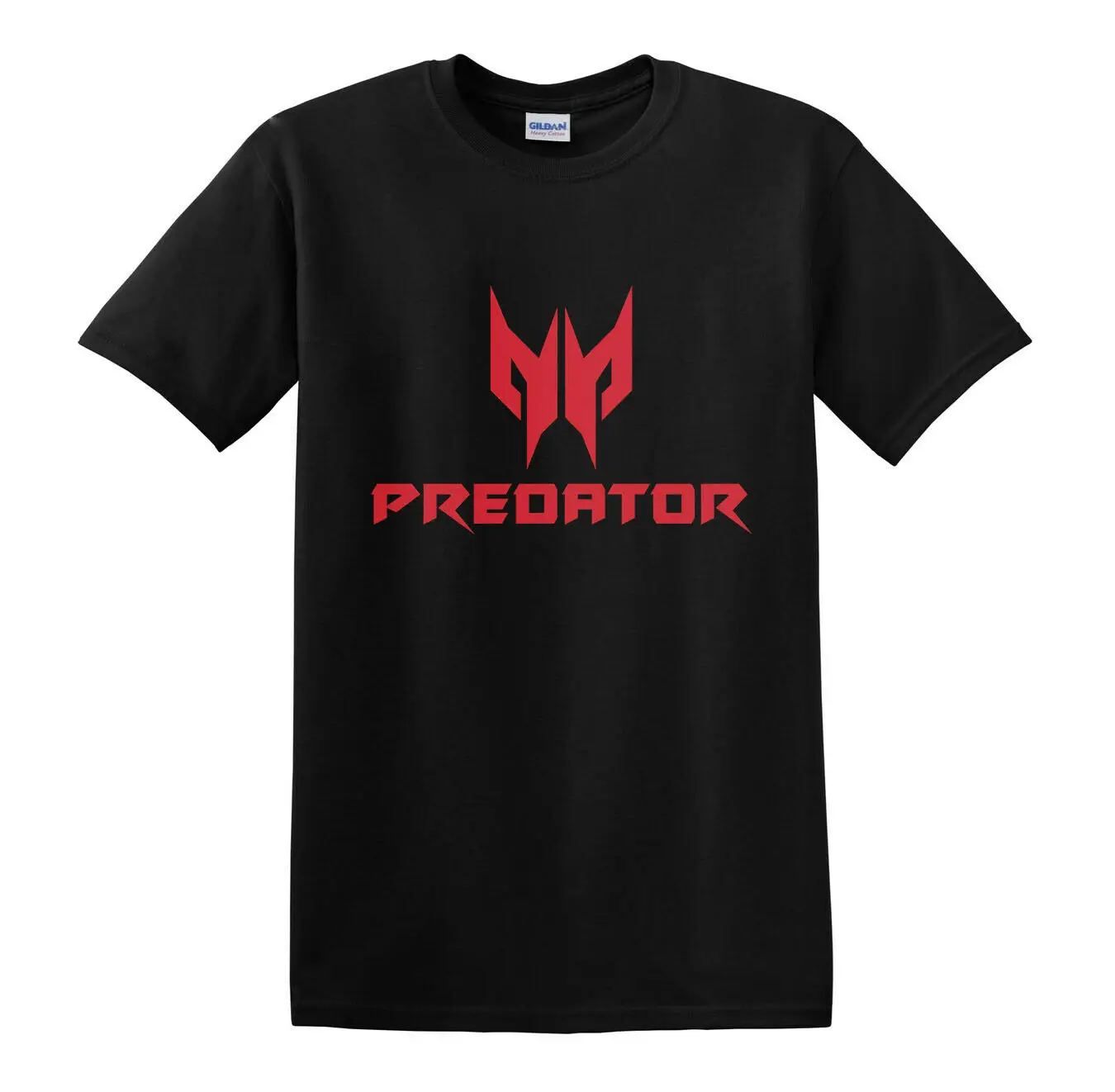 Футболка acer Predator с логотипом для игр черная футболка glidan 100% хлопок S-2XLTops оптовая
