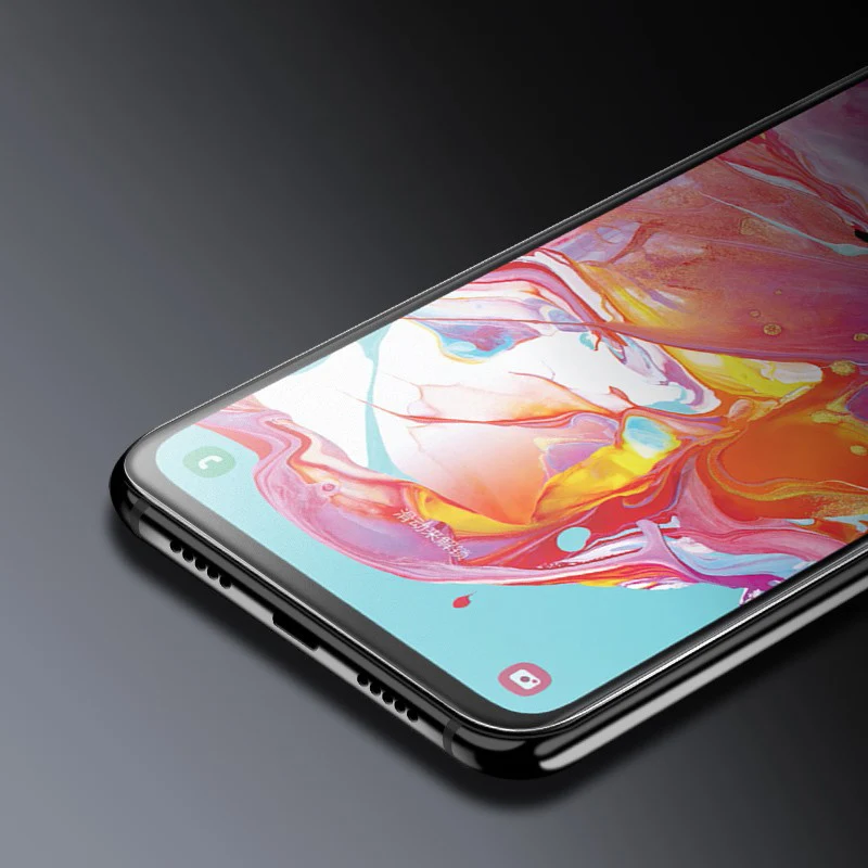 Матовое закаленное стекло с защитой от отпечатков пальцев для Samsung Galaxy A10 A30 A40 A50 A60