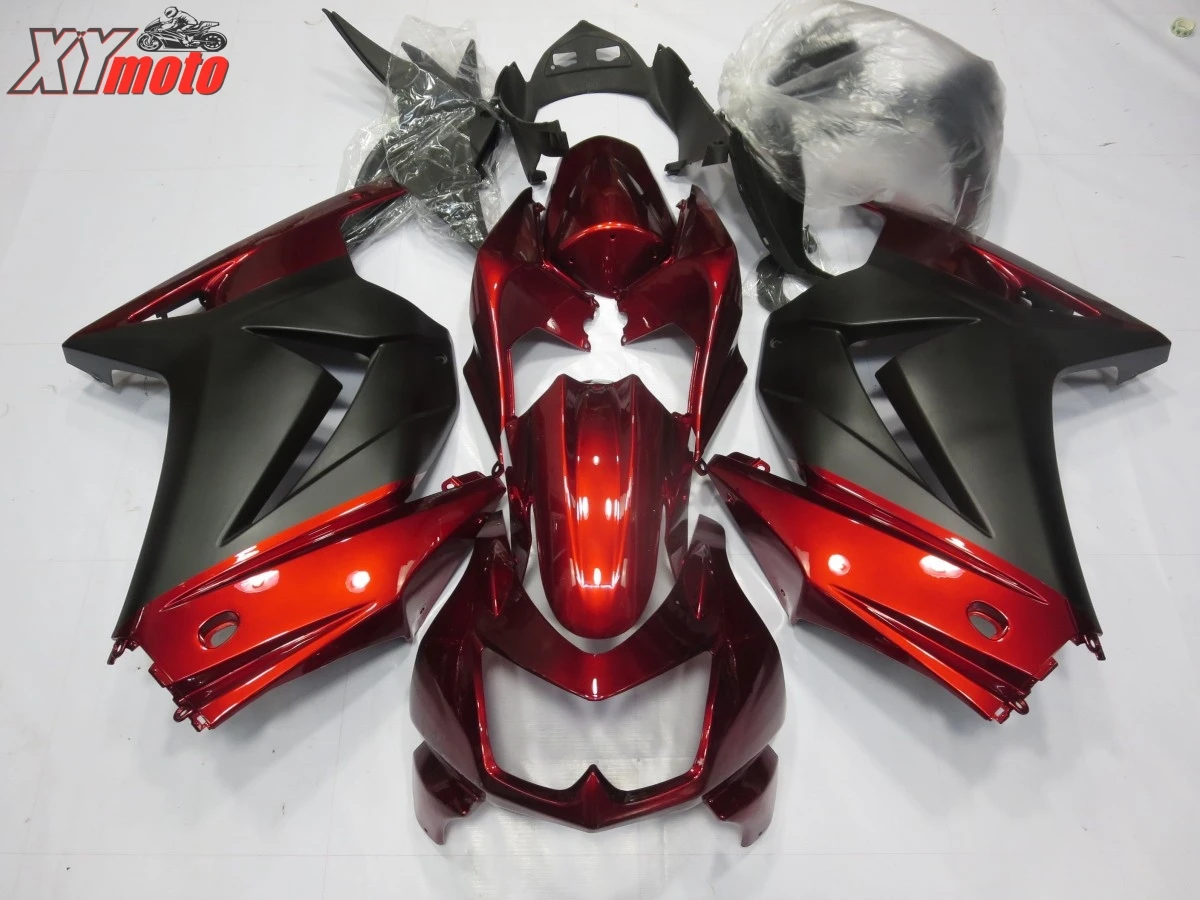 

Injection ABS Plastic Fairings For Kawasaki Ninja250R 08-12 Motorcycle Fairing Kit EX250 Z250 2008-2012 Matte Bodyworks