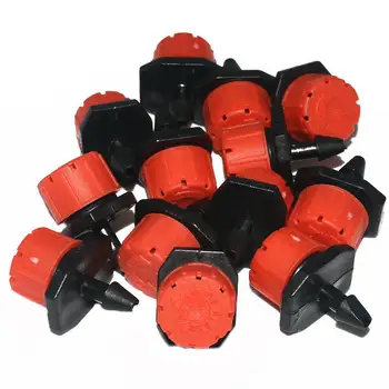 

50pcs/set Sprinkler Garden Irrigation Micro Flow Dripper Drip Head Irrigation Sprinklers Adjustable Water Dripper Head
