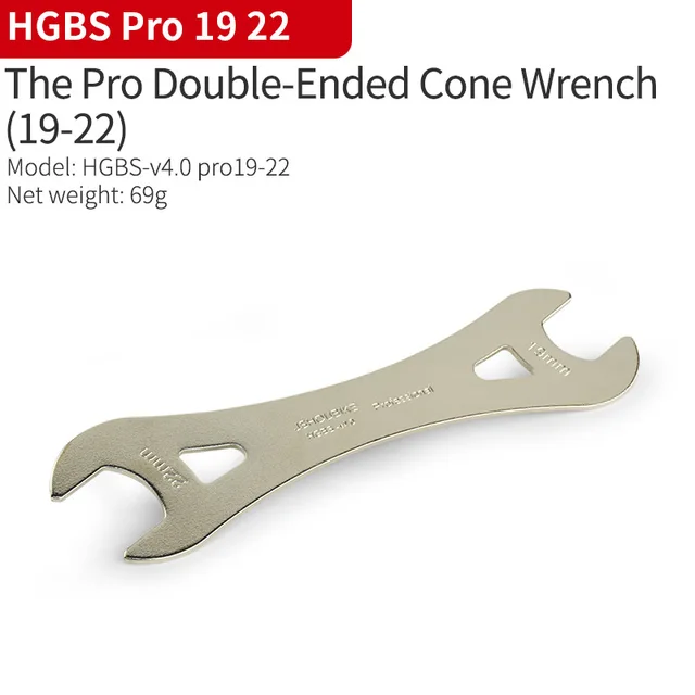 JSHOU BIKE Head Open End Axle Hub Cone Wrench 13 to 24mm High Carbon Steel Bicycle Removal Repair Tool HGBS v4 pro 19 22
