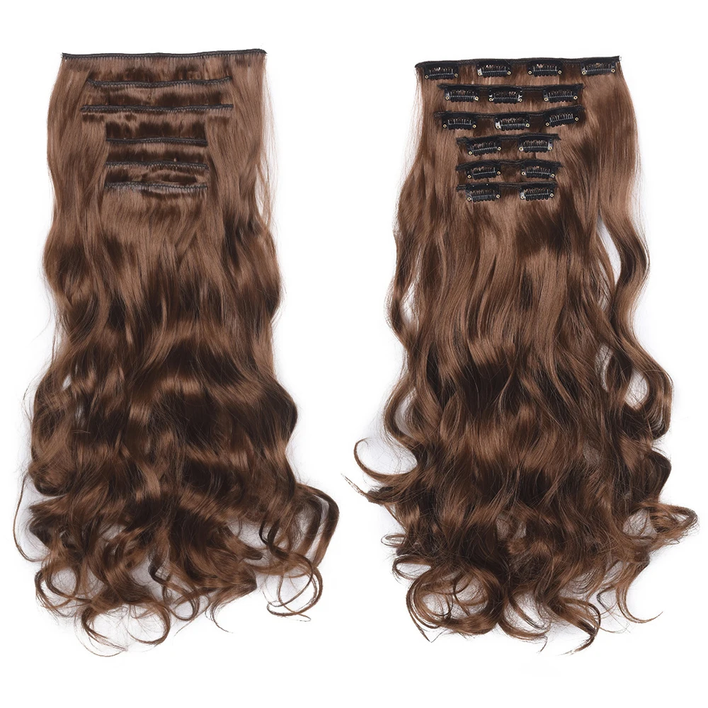 Extensões de cabelo sintéticas