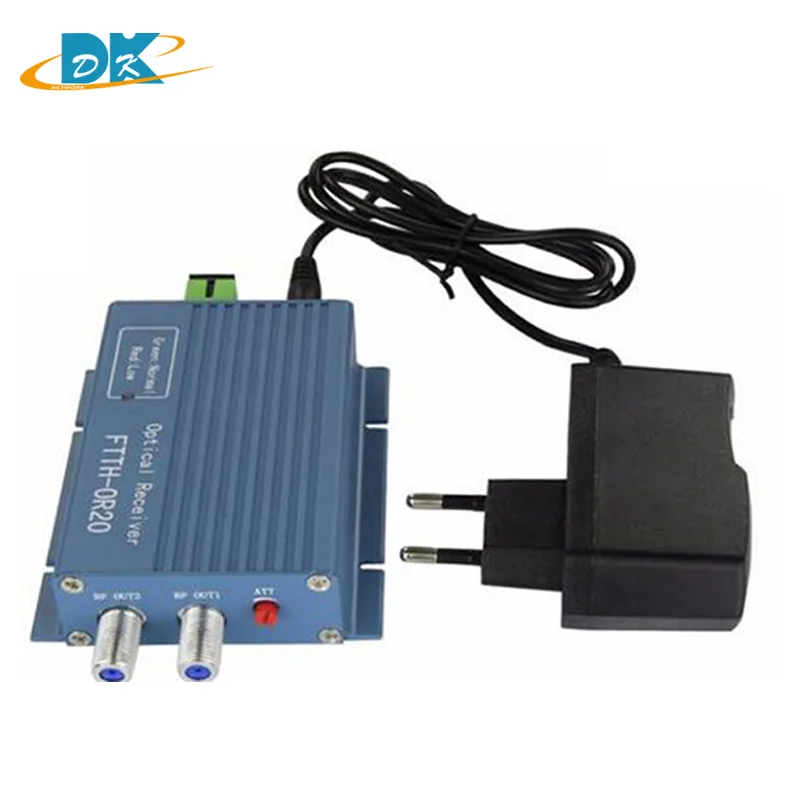 Connettore Simplex In Alluminio Catv Ftth Agc Or20 Micro Sc Apc Con 2 Porte Di Uscita Per Ricevitore Ottico In Fibra Catv Con Filtro Pon Ftth