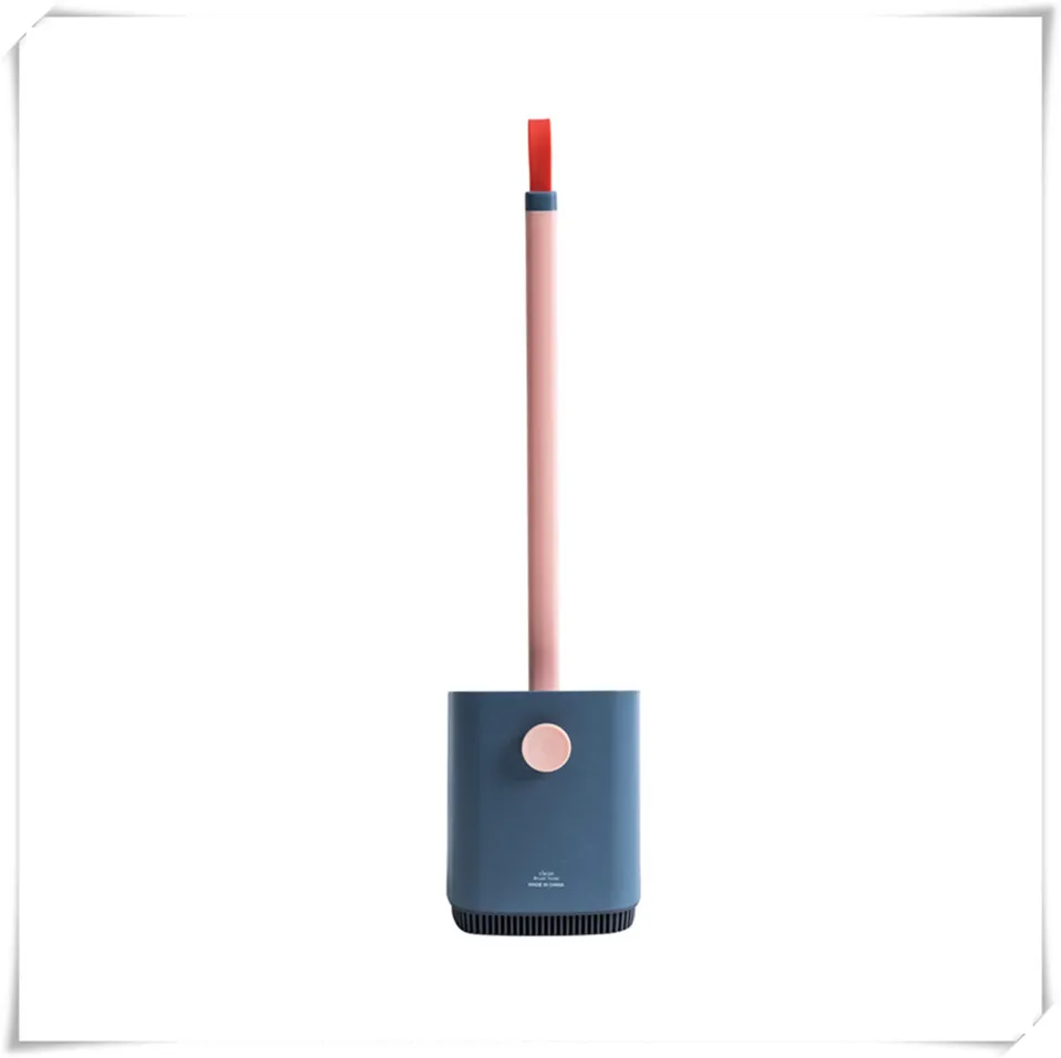 toilet brush d blue