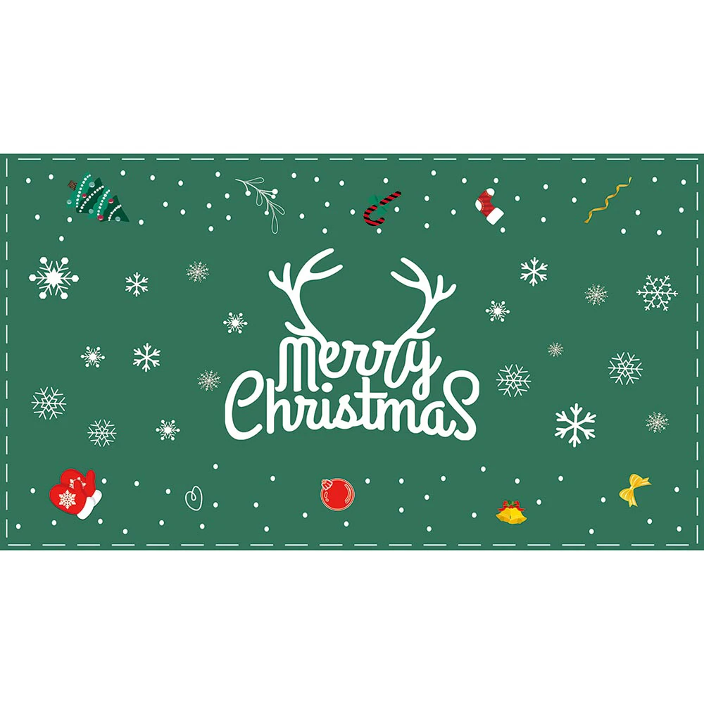 Allenjoy чехлы на стол для рождественской вечеринки, зеленые, красные перчатки, носки для столовой, скатерть, праздничный праздник, для пикника, домашний текстиль