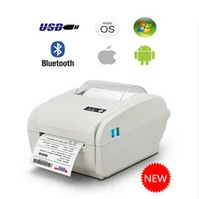 

ZJ9210 Shipping Label Express Waybill Product Sticker Width 40-110mm USB Mobile Phone Bluetooth 4 Inch Thermal Barcode Printer