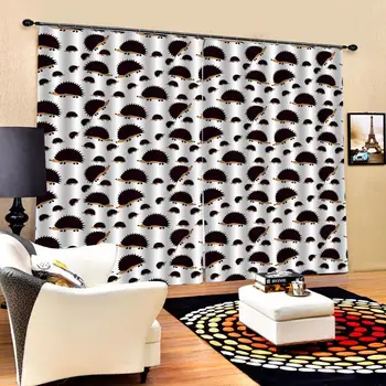 

3D Curtain Luxury Blackout Window Curtain Living Room animal curtains kids curtains cartoon curtain