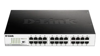 

D-Link DGS-1024D, Unmanaged, Gigabit Ethernet (10/100/1000), Full duplex, Rack mounting, 1U
