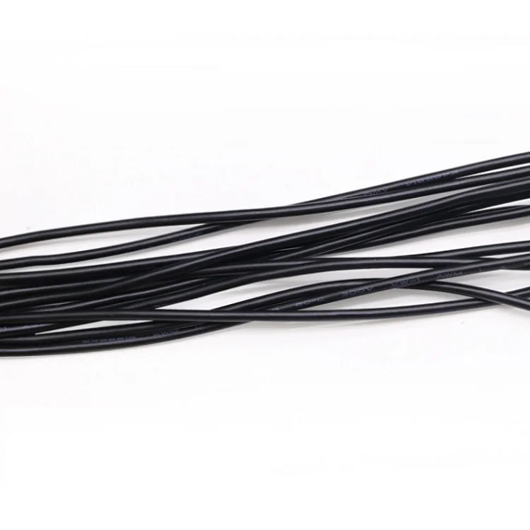 UL1533 экранированный провод 28AWG 26AWG одножильный звуковой канал сигнальный кабель усилитель Электрический медная линия ПВХ изолированный черный