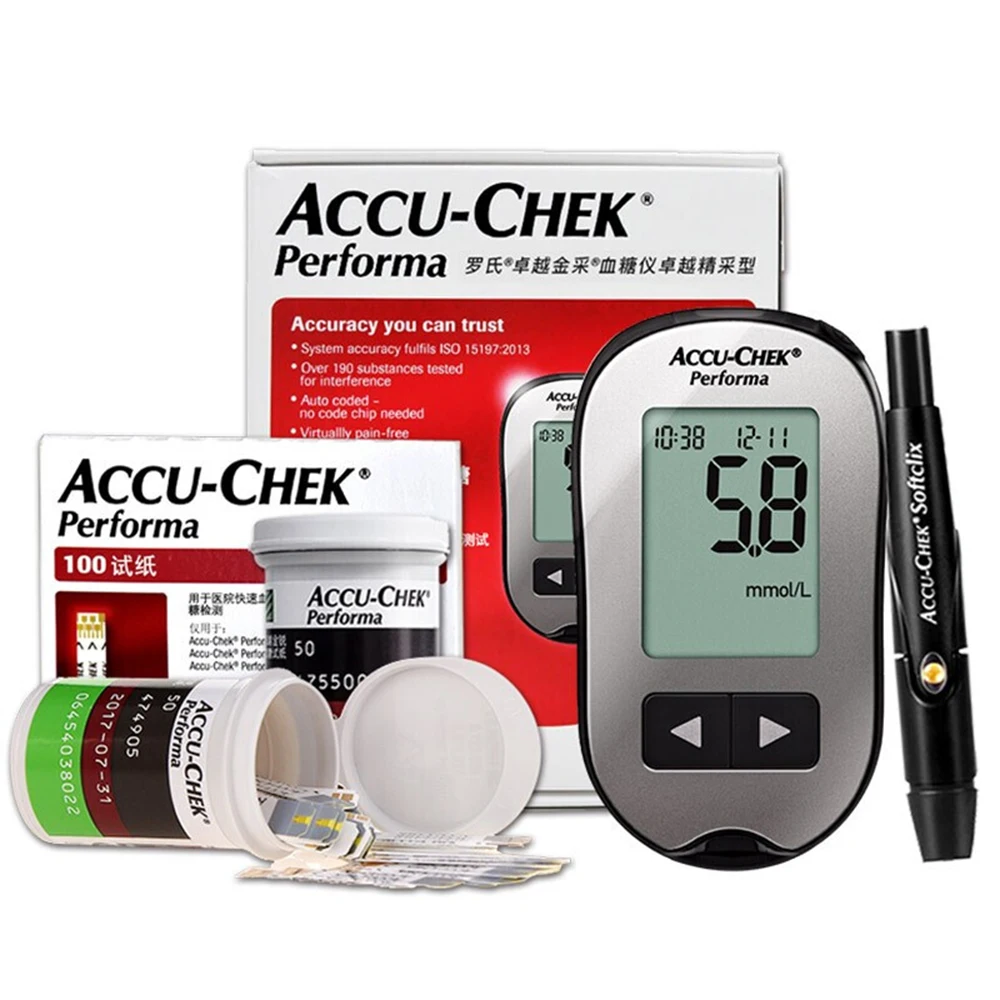 ACCU CHEK эффективный глюкометр полностью автоматическая точная технология
