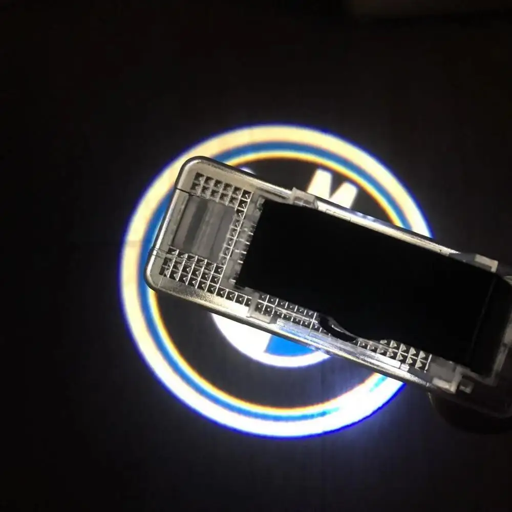 

2 X Car Door Welcome Light LED Courtesy Lamp Projector Logo For BMW E39 M5 X5 E52 E53 528i 1998 Ghost Shadow Car Accessories