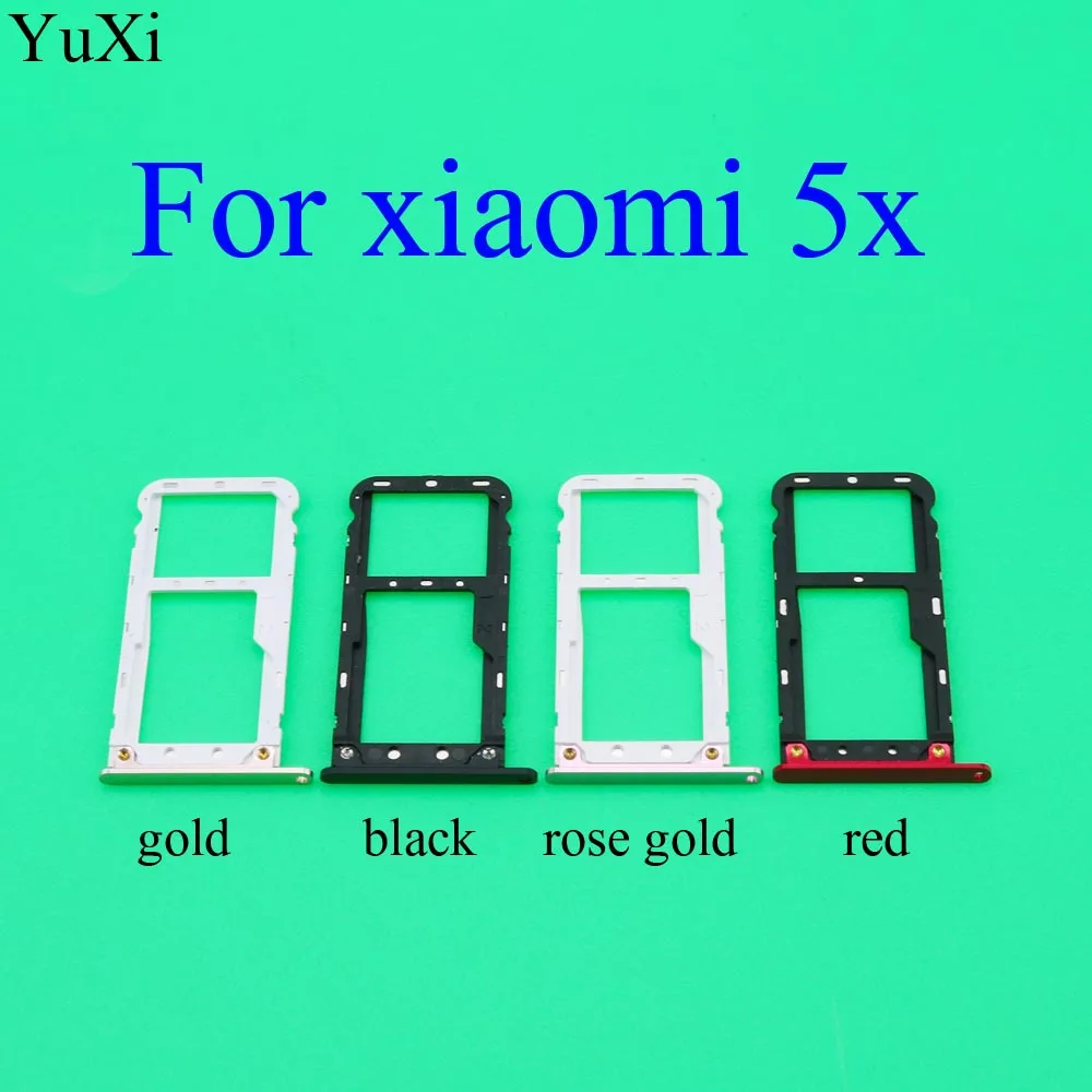 YuXi лоток для сим-карты для Xiaomi Mi5 5s 5x 5s Plus Sim+ SD слот для карт держатель заменитель адаптера запчасти