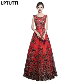 

LPTUTTI Sequin New For Women Elegant Date Ceremony Party Prom Gown Formal Gala Events Luxury Long Evening Dresses