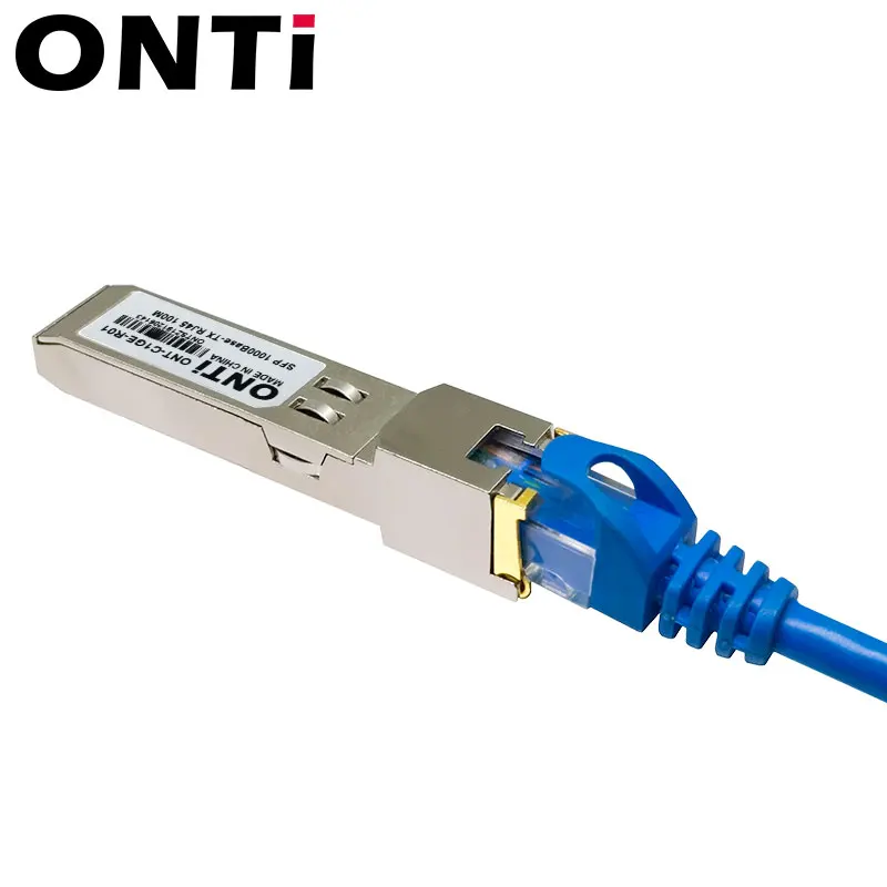 ONTi SFP module RJ45 Switch gbic 10 100 1000 connector SFP Copper RJ45 SFP module Gigabit 2