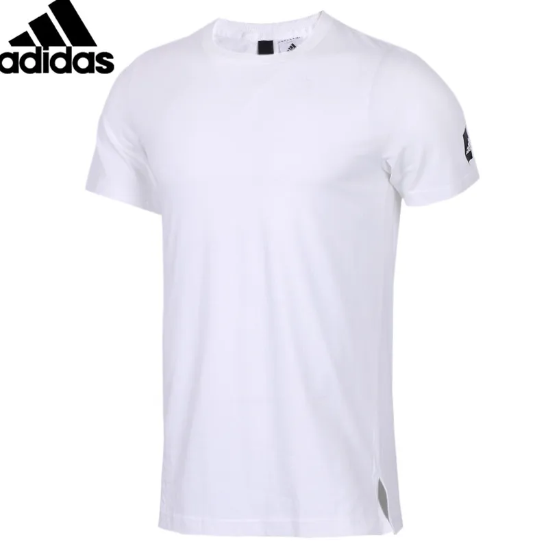 

Original Adidas New Arrival TEE M Short Sleeve Tops Breathable Round Collar Running Shirt DQ1419