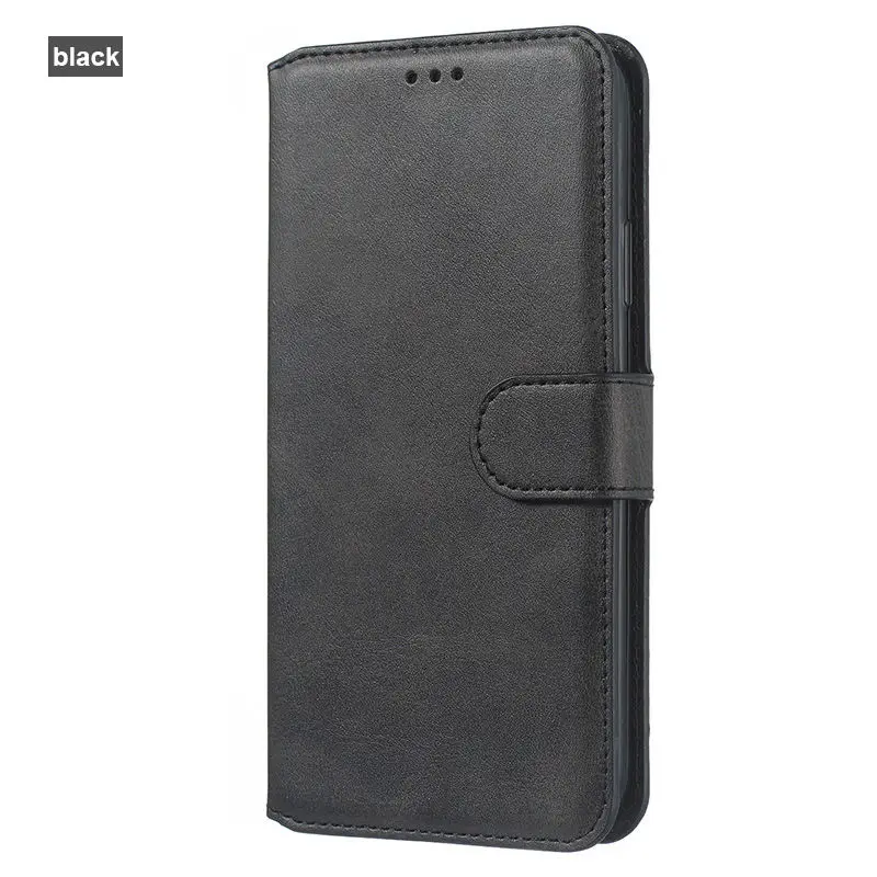 black Кожаный чехол-книжка для iphone 7 8, чехол-бумажник, чехол-книжка для iphone 7 Plus, чехол для iphone 8 Plus, роскошный чехол-книжка для телефона - Цвет: black