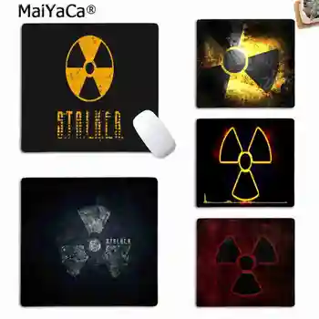 

MaiYaCa stalker logo gas mask Laptop Computer Mousepad Rubber PC Computer Gaming mouse pad