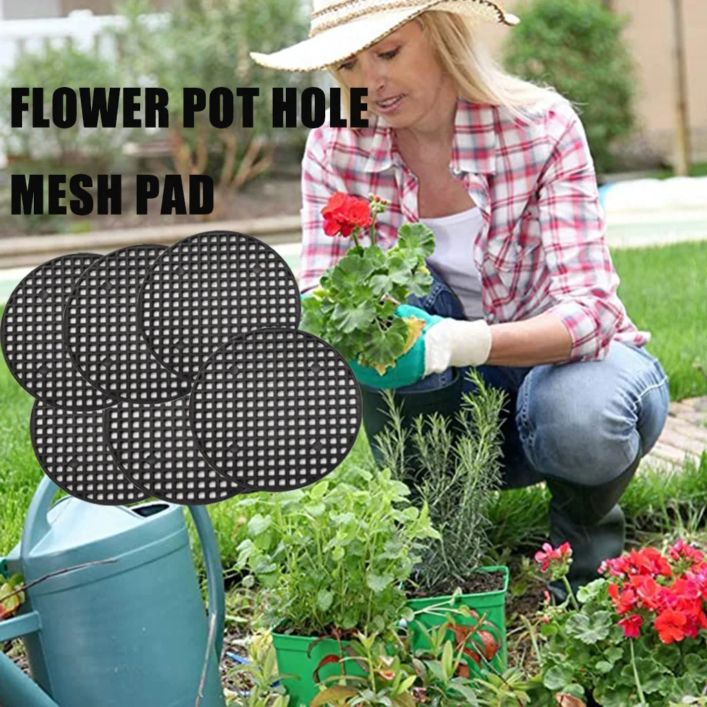 Flower Pot Mat Practical Flowerpot Accessories Dia 2.5cm Bonsai Bottom