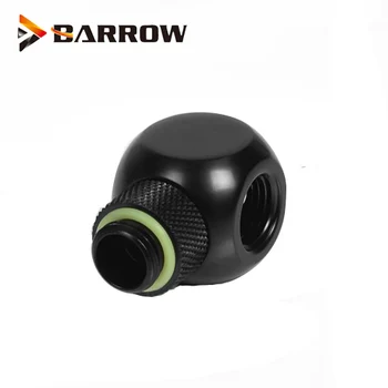 

Barrow White Black Silver G1/4 " X3 3 Way Tube Rotate Adaptor Fittings, Split Water Cooling Computer Accessories,TX3T-A01