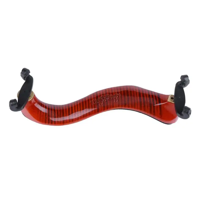 

Adjustable Wood Rubber Violin Shoulder Rest Padded for 3/4 4/4 Size Violin