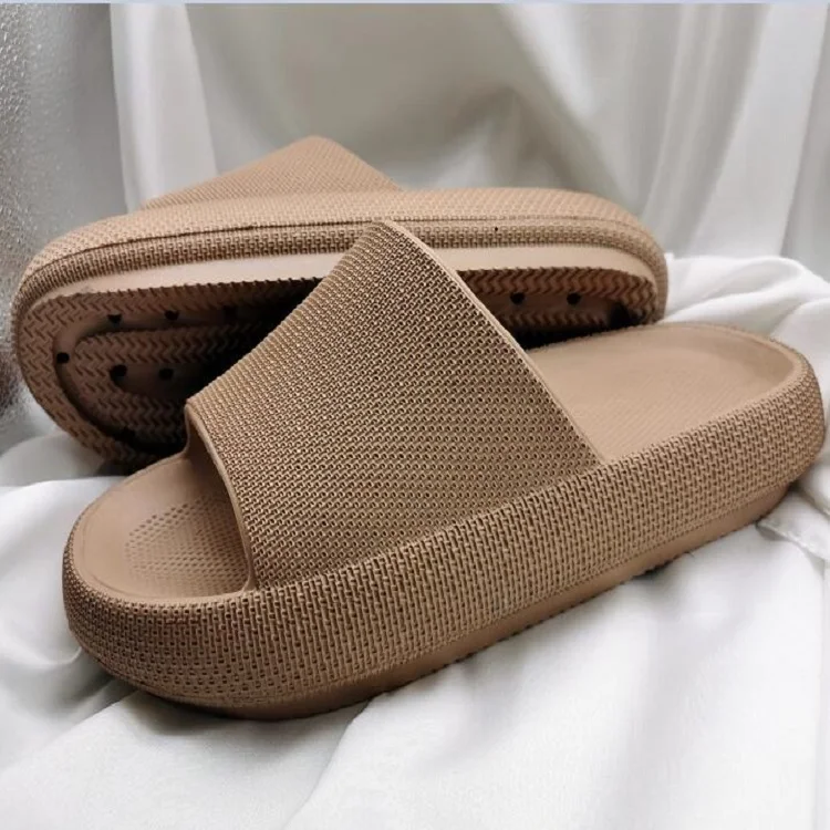 Men Beach Slippers High Heels Women 