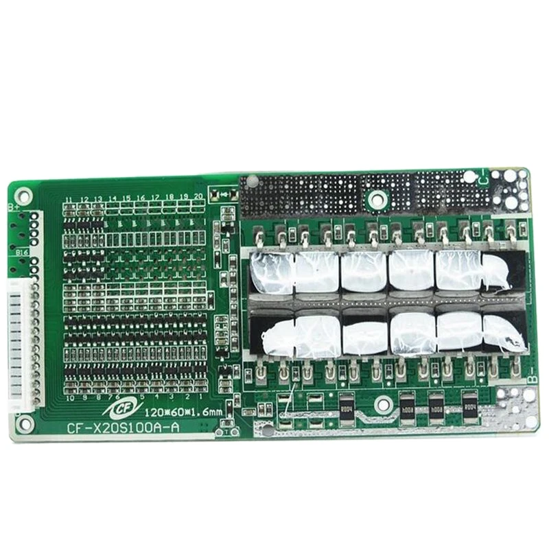 

48V 13S 45A Li-Ion Battery Bms Pcb Protection Board With Balance Suitable For Ebike Li-Ion Battery 120 X 60 X 9Mm