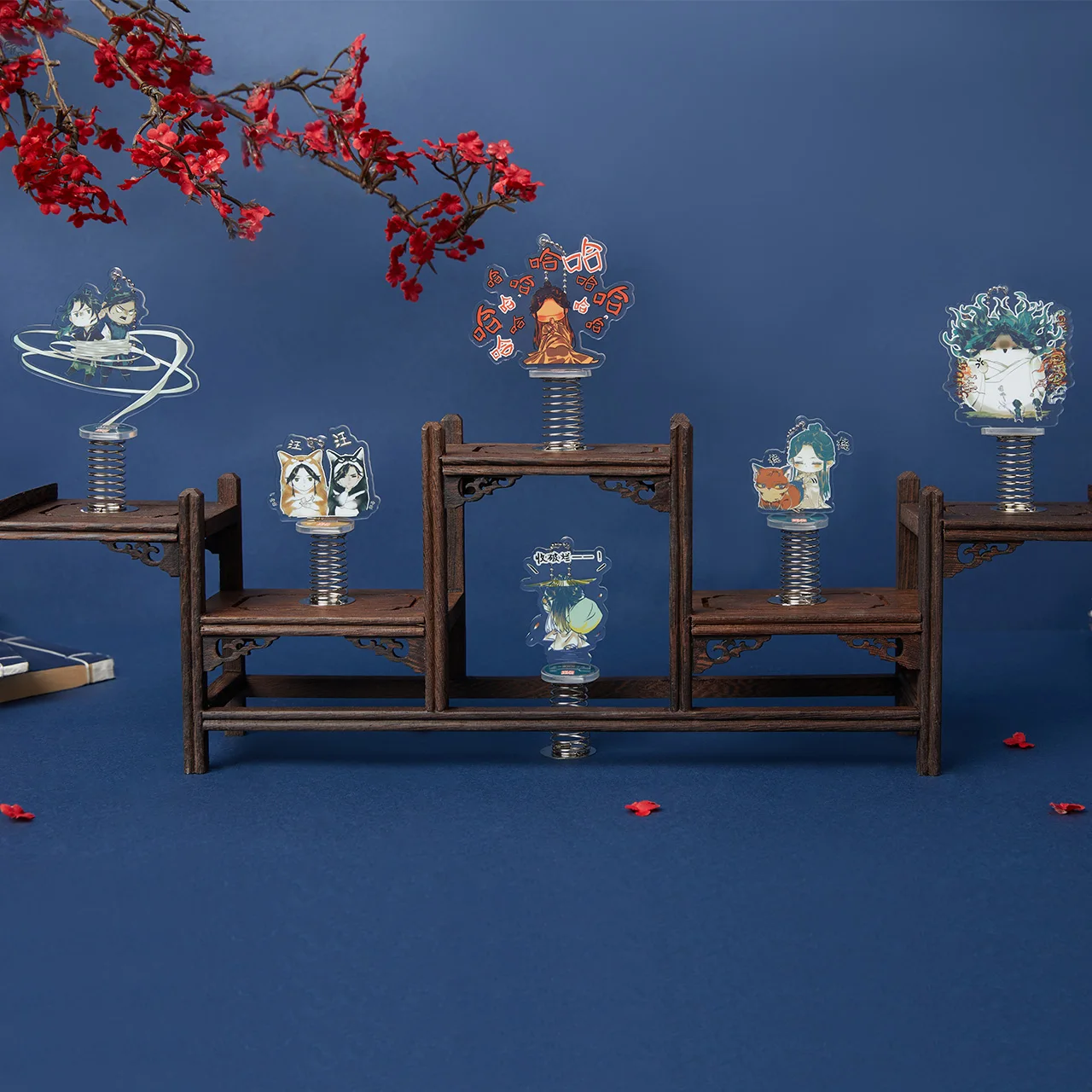 Anime Tian Guan Ci Fu Comics Q Versione Primavera Agitare Stand Hahaha Anger Decollare Raccogliere Tatters Singolo Woof Regalo Volpe