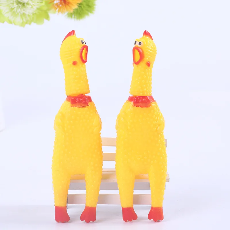17 см 30 37 см кричащий цыпленок Squeeze игрушка со звуком животных игрушка собака игрушки Shrilling инструмент декомпрессии забавные гаджеты