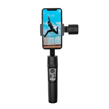 

H4 3 Axis USB Charging Video Record Support Universal Adjustable Direction Handheld Gimbal Smartphone Stabilizer Vlog Live
