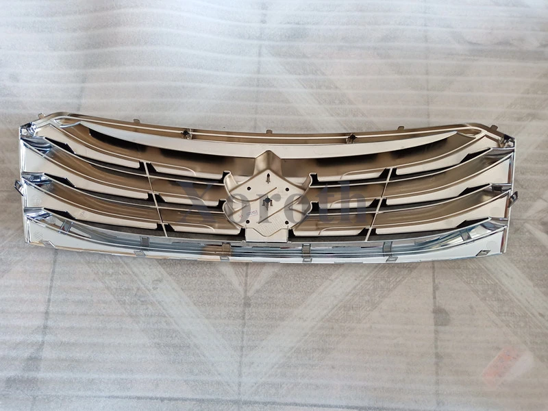Подлинная OEM Авто Передняя полугальваническая хромированная решетка ABS, накладка радиатора для Suzuki S-cross