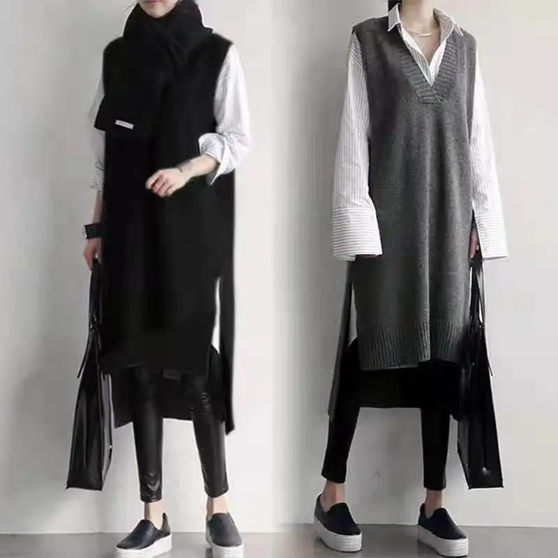 Fashion Solid White and Black Tops Sweaters 2020 Winter Long Sleeve Turtleneck Pullovers Womens Femme Clothing 5218 50 | Женская одежда