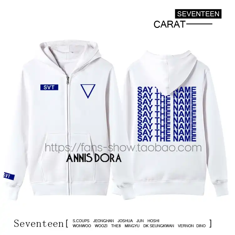Seventeen Concert Ideal Cut The Final Scene White Black Zip Hoodie Hoodies Sweatshirts Aliexpress