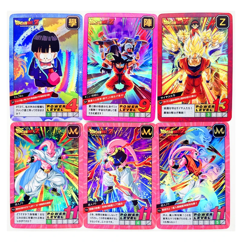 54 Pz/Set Dragon Ball Z Gt Burst No.3 Super Saiyan Heroes Battle Card Ultra Instinct Goku Vegeta Game Collection Cards