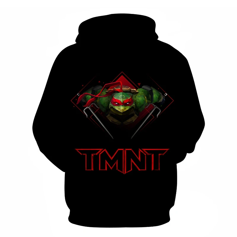 new spring and autumn men and women hooded ninja turtle costume long-sleeved sweatshirt fashion suit hoodie S-6XL