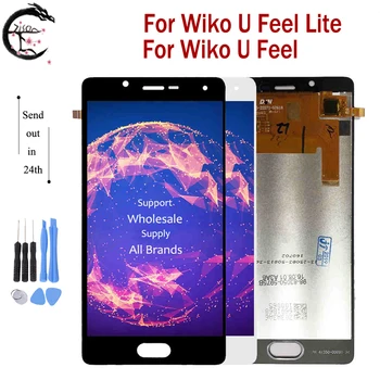 

LCD For Wiko U Feel Lite Full LCD Display Screen Touch Sensor Digitizer Assembly Replacement For Wiko Ufeel Display AAAQuality