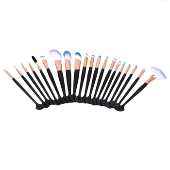 

20Pcs Makeup Brushes Set Powder Foundation Eye Shadow Contour Concealer Cosmetic Shell Make Up Brush Tools Kit Maquiagem